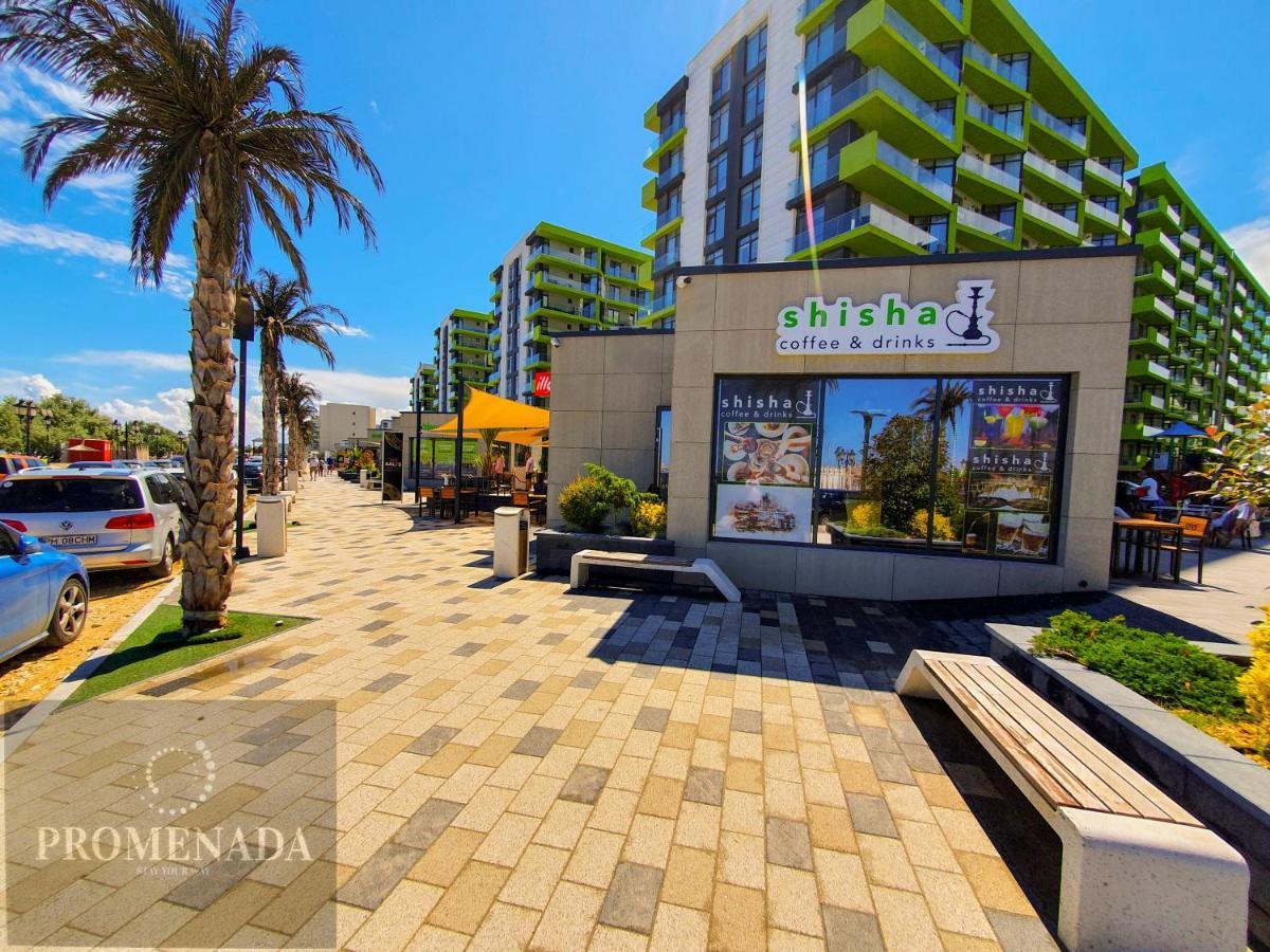 Melisea Aparthotel Pool & Spa Mamaia Nord Năvodari Екстериор снимка