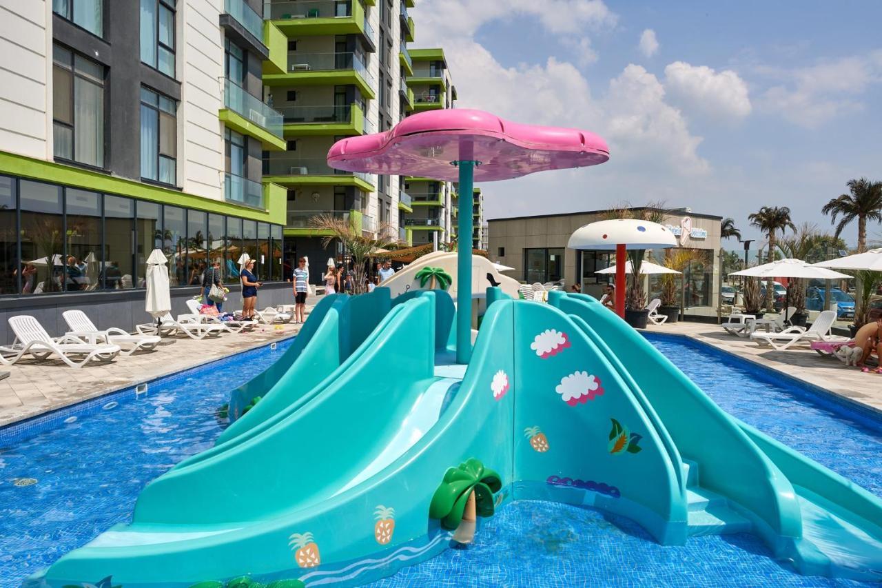 Melisea Aparthotel Pool & Spa Mamaia Nord Năvodari Екстериор снимка