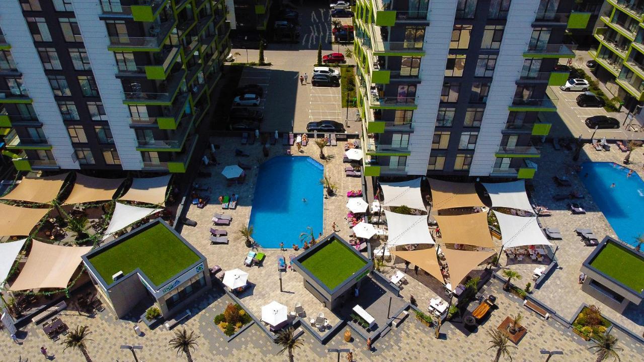 Melisea Aparthotel Pool & Spa Mamaia Nord Năvodari Екстериор снимка