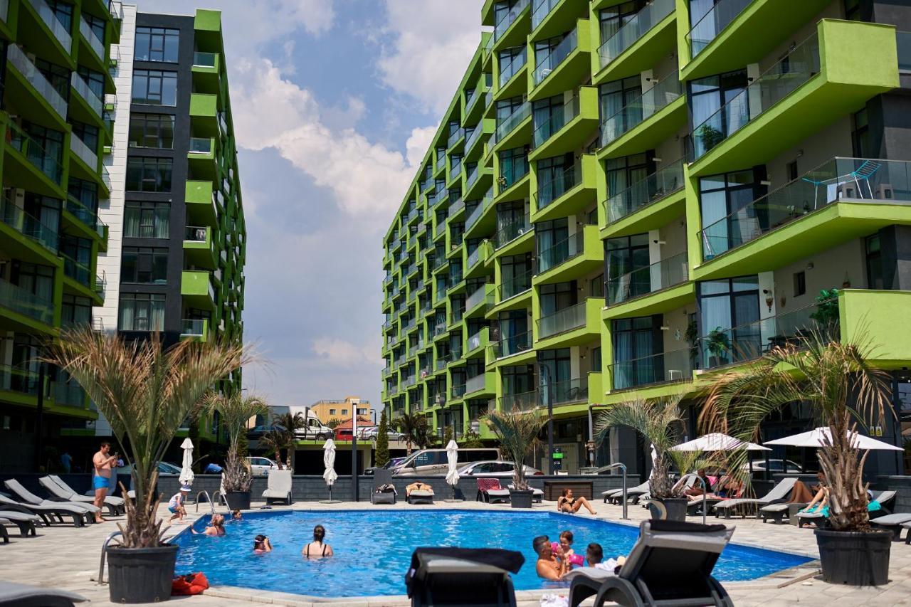 Melisea Aparthotel Pool & Spa Mamaia Nord Năvodari Екстериор снимка